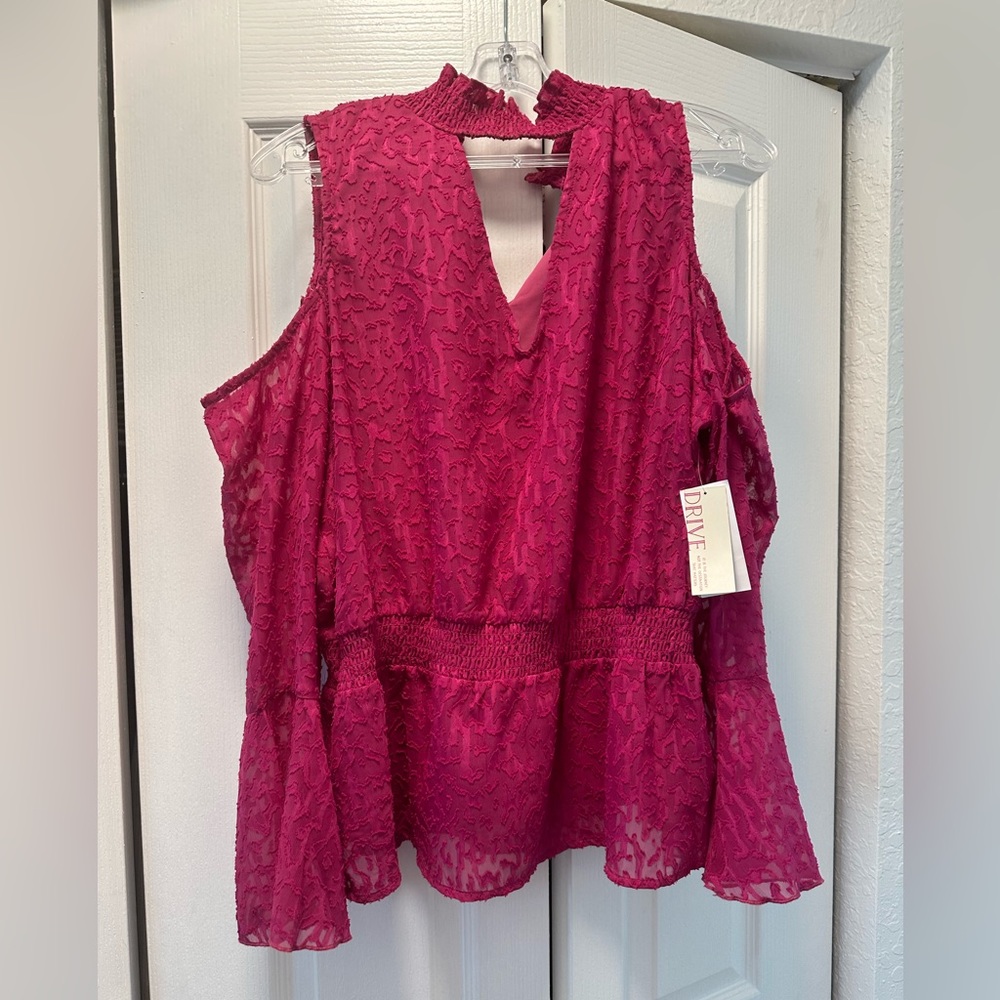 Beautiful cold shoulder top